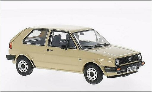 Volkswagen Golf Base 1/43 Vanguards 1.3C beige RHD modellini auto