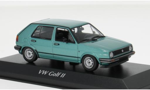 Volkswagen Golf 1/43 Minichamps II t&Atilde;&frac14;rkis 1985 1:43 modellini auto
