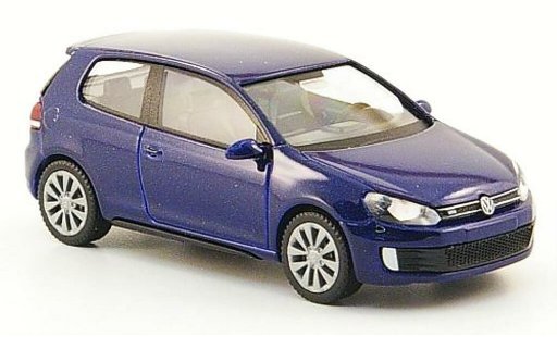 Volkswagen Golf GTI 1/87 Wiking GTD blu modellini auto