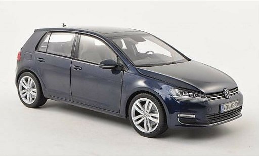 Volkswagen Golf Base 1/18 Norev blu 5-Turer modellini auto