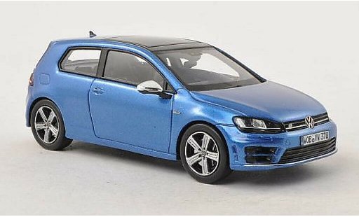 Volkswagen Golf R 1/43 Spark blu 3-Turer 2013 modellini auto