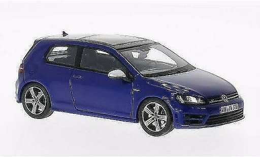 Volkswagen Golf R 1/43 Spark blu 3-Turer modellini auto
