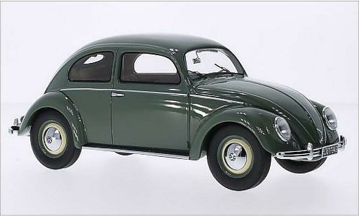 Volkswagen Kafer Base 1/18 Minichamps 1200 verde 1949 modellini auto