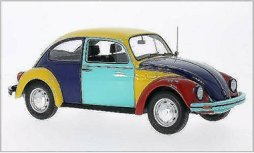 Volkswagen Kafer Base 1/18 Minichamps 1200 Harlekin 1970 modellini auto