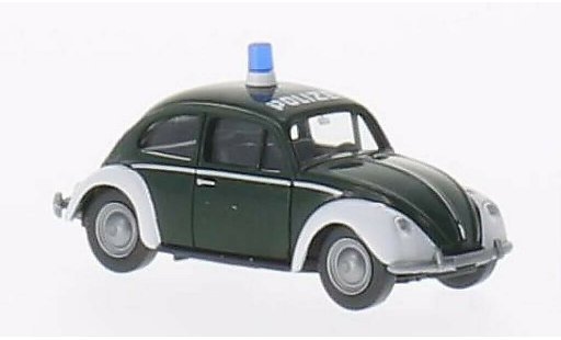 Volkswagen Kafer Base 1/87 Wiking 1200 Polizia modellini auto