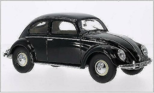 Volkswagen Kafer Base 1/18 Minichamps 1200 nero 1949 modellini auto
