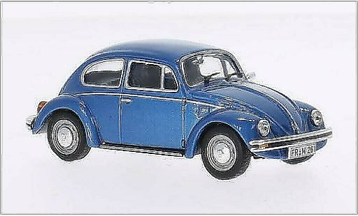 Volkswagen Kafer Base 1/43 Solido 1302 LS metallicoo blu 1972 modellini auto