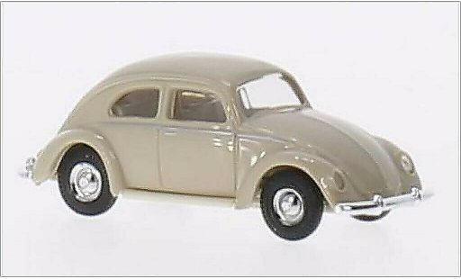 Volkswagen Kafer Base 1/87 Busch beige 1946 modellini auto