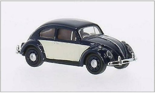 Volkswagen Kafer Base 1/87 Schuco blu/bianco modellini auto