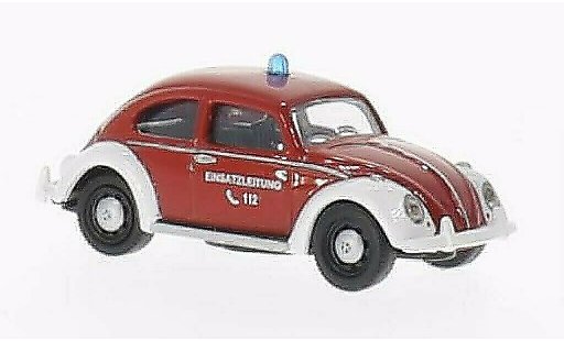 Volkswagen Kafer Base 1/87 Schuco Vigili del fuoco - Einsatzleitung modellini auto