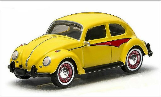 Volkswagen Kafer Base 1/64 Greenlight giallo modellini auto