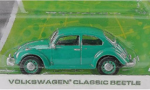 Volkswagen Kafer Base 1/64 Greenlight verde modellini auto