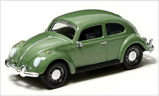 Volkswagen Kafer Base 1/64 Greenlight metallicoo verde modellini auto
