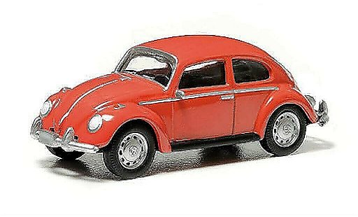 Volkswagen Kafer Base 1/64 Greenlight orange Gremlins modellini auto