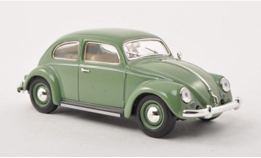 Volkswagen Kafer Base 1/32 Schuco Ovali grigio-verde modellini auto