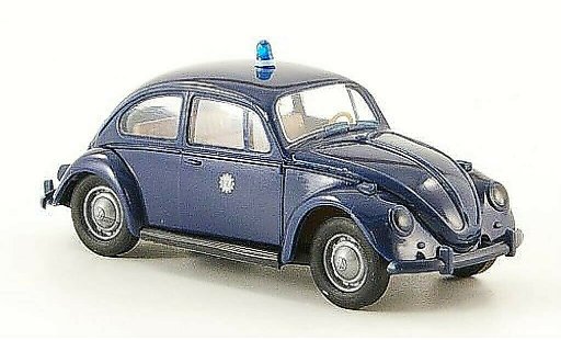 Volkswagen Kafer Base 1/87 Brekina Polizia Berlin modellini auto
