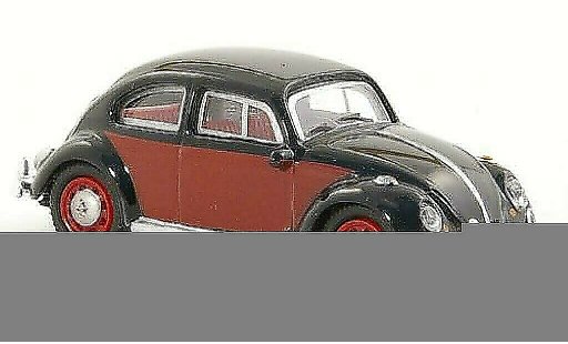 Volkswagen Kafer Base 1/87 Schuco nero/rosso modellini auto