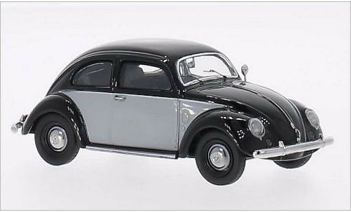 Volkswagen Kafer Base 1/43 Schuco nero/grigio modellini auto