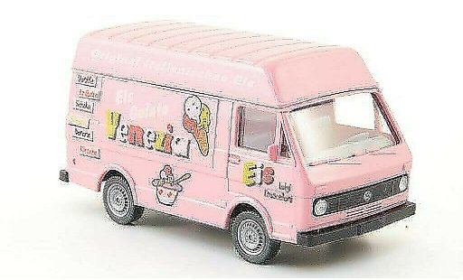 Volkswagen LT28 Base 1/87 Wiking Verkaufswagen Eis Venezia modellini auto