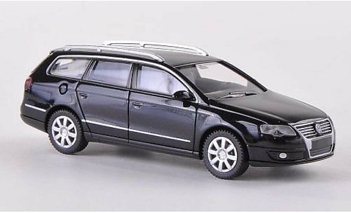 Volkswagen Passat B6 1/87 Wiking Variant nero 2005 modellini auto