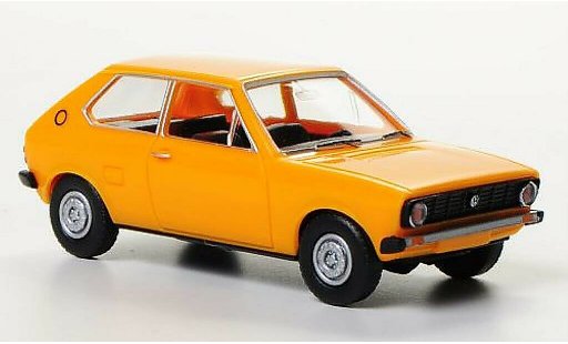 Volkswagen Polo Base 1/87 Wiking I giallo modellini auto