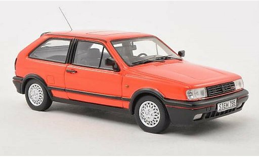 Volkswagen Polo G40 1/43 Neo IIF Coupe rosso 1991 modellini auto