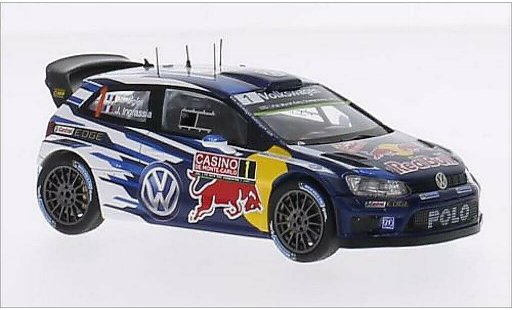 Volkswagen Polo WRC 1/43 Spark R No.1 Motorsport Red Bull Rally Monte Carlo 2015 /J.Ingrassia modellini auto