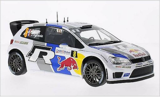 Volkswagen Polo WRC 1/18 Norev R No.8 Red Bull Rally de France 2013 /J.Ingrassia modellini auto