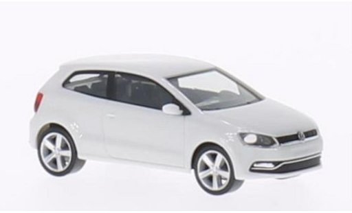 Volkswagen Polo Base 1/87 Herpa V (tipo 6C) 3-turig bianco 2014 modellini auto