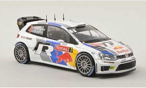 Volkswagen Polo WRC 1/43 Spark No.7 Red Bull Rally Monte Carlo 2013 modellini auto