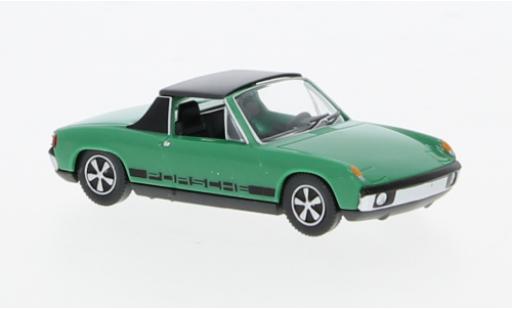 Porsche 914 1/87 Wiking Volkswagen grün 1969 1:87 modellino in miniatura