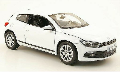 Volkswagen Scirocco Base 1/24 Welly 3 bianco modellini auto