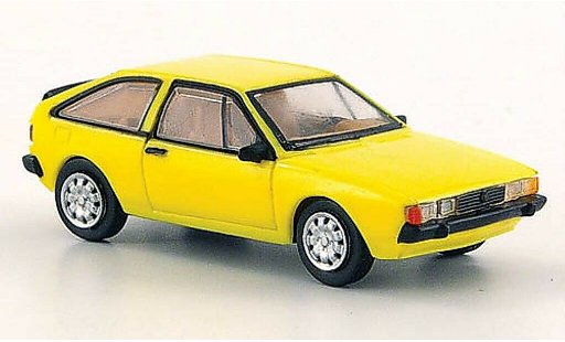 Volkswagen Scirocco Base 1/87 Norev II giallo 1980 modellini auto