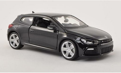 Volkswagen Scirocco R 1/24 Burago III nero modellini auto