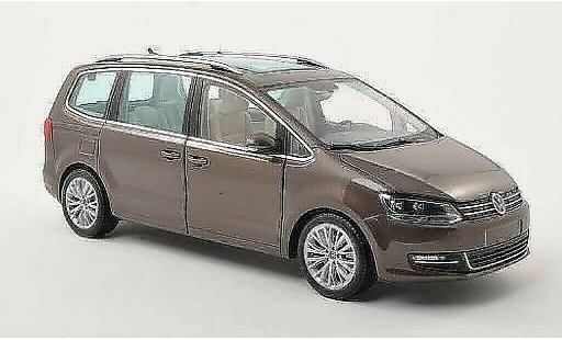 Volkswagen Sharan Base 1/18 Minichamps II marrone 2010 modellini auto