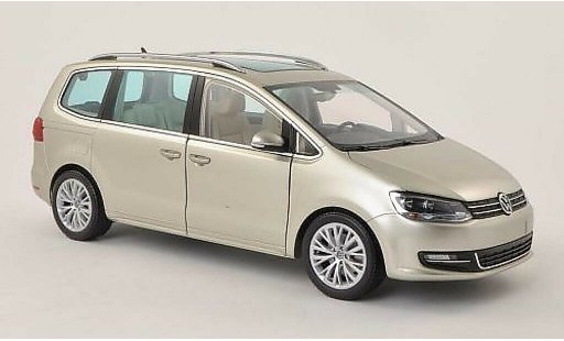 Volkswagen Sharan Base 1/18 Minichamps II grigio-beige 2010 modellini auto
