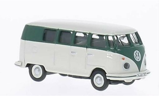 Volkswagen T1 Base 1/87 Schuco Bus grigio/verde modellini auto