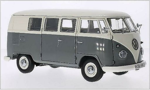 Volkswagen T1 B 1/18 Schuco Bus bianco/grigio 1959 modellini auto
