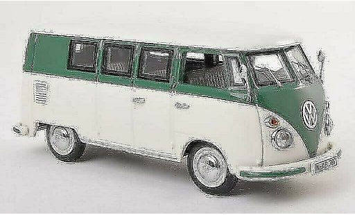 Volkswagen T1 Base 1/43 Schuco Bus bianco/verde modellini auto