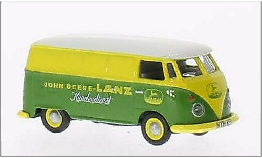 Volkswagen T1 Base 1/87 Schuco furgone John Deere- Lanz Kundendienst modellini auto