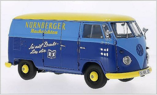 Volkswagen T1 Base 1/18 Schuco furgone Nurnberger Nachrichten modellini auto