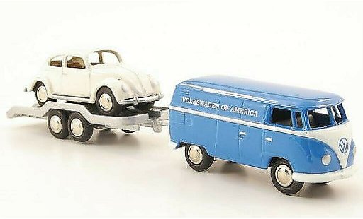 Volkswagen T1 B 1/87 Bub furgone of America con Kafer Service 1960 modellini auto