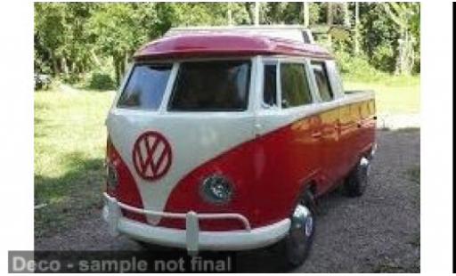 Volkswagen T1 1/43 Cararama rot/weiss 1:43