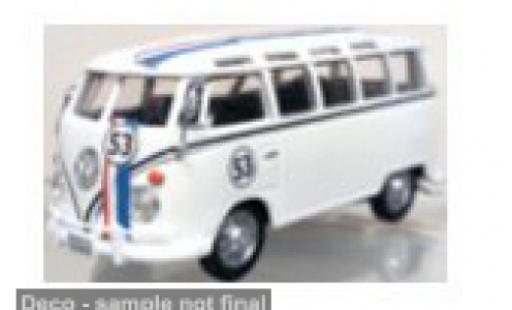 Volkswagen T1 1/43 Cararama Samba 1950 Herby 53 1:43 modellino in miniatura