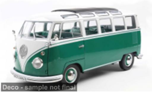 Volkswagen T1 1/18 Solido Samba gr&uuml;n/weiss 1962 1:18 modellino in miniatura