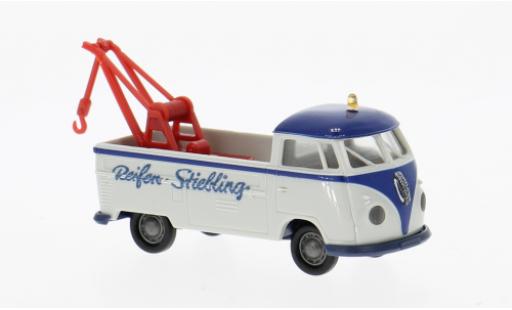 Volkswagen T1 1/87 Brekina b Abschleppwagen 1960 Reifen Stiebling 1:87 modellino in miniatura