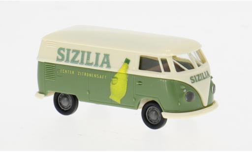 Modellini auto Volkswagen T1 b Kasten 1960 Sizilia 1/87 Brekina