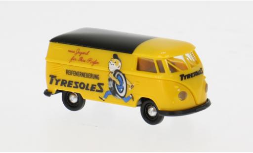 Modellini auto Volkswagen T1 B furgone 1960 Tyresoles 1/87 Brekina