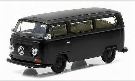 Volkswagen T2 A 1/64 Greenlight Bus nero/opaco-nero 1968 modellini auto