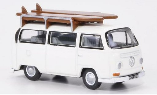 Volkswagen T2 Base 1/76 Oxford Bus bianco con Surfbretter modellini auto